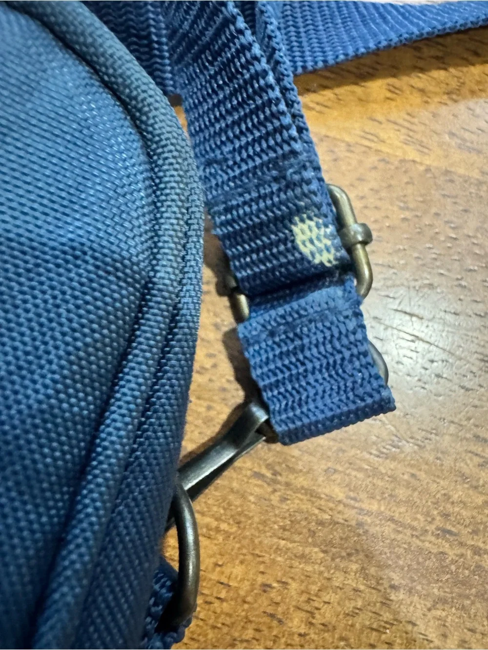 Vintage Blue Canon Camera Bag